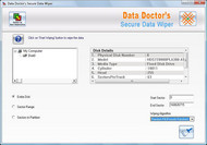 Data Wiper Software screenshot